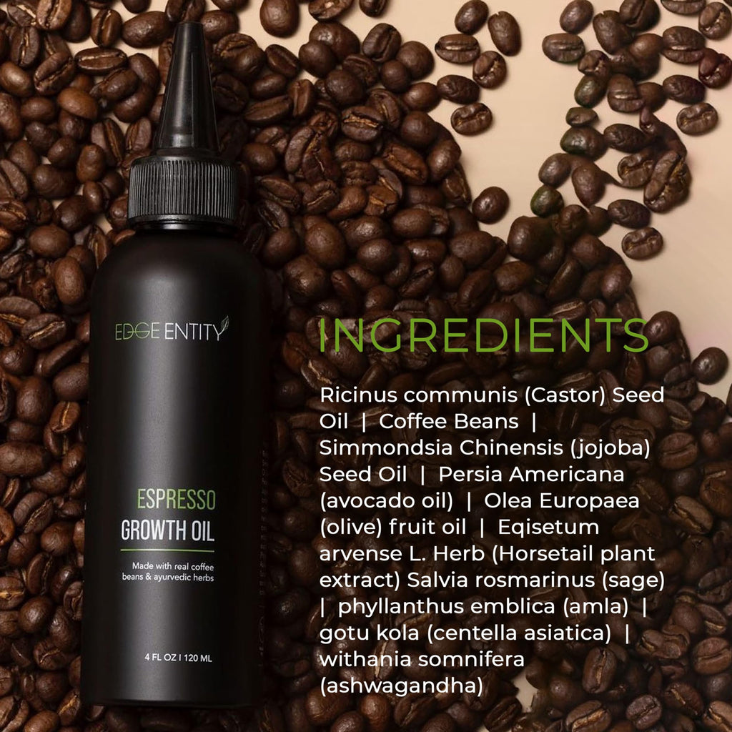 Edge Entity Espresso Hair Growth Oil- 4 oz