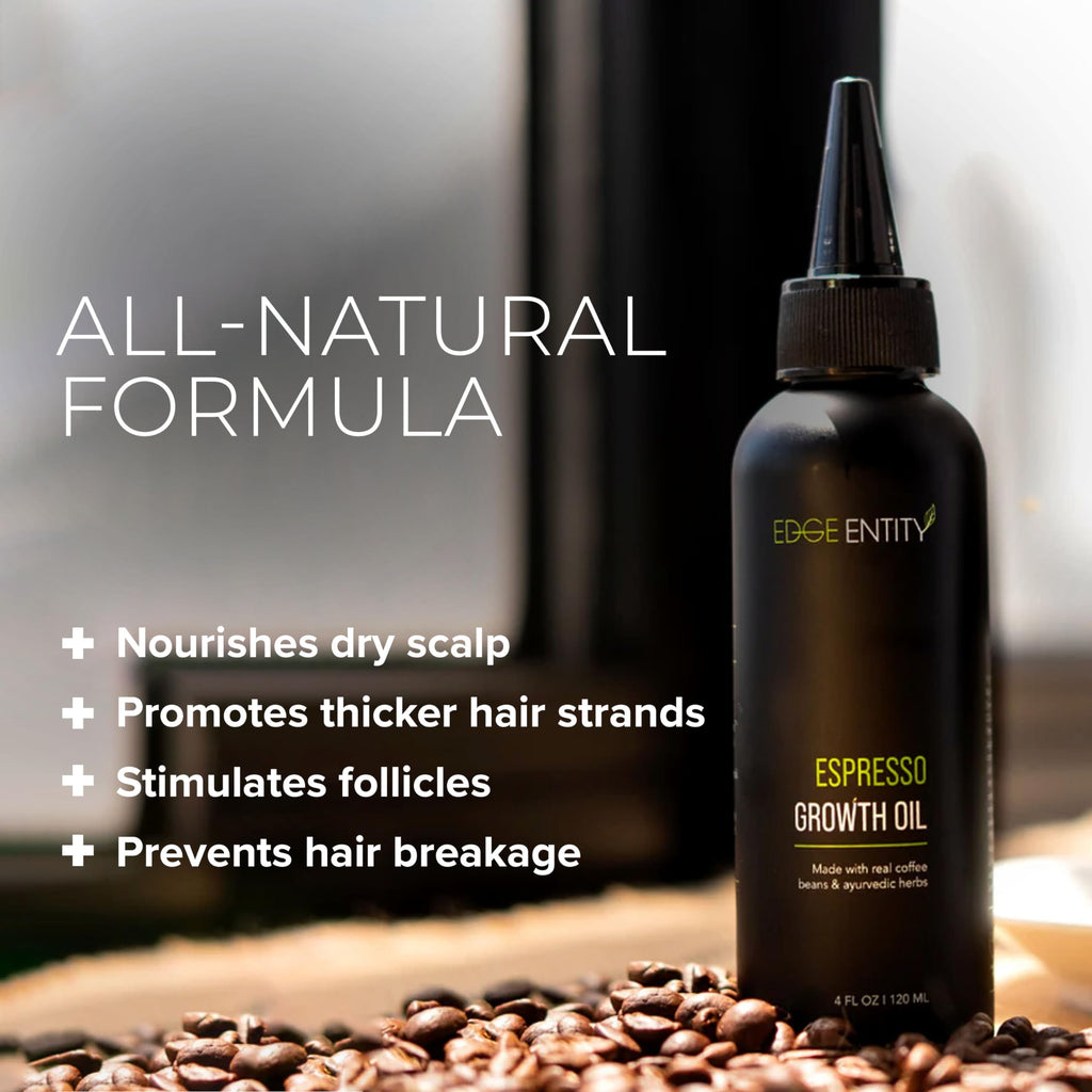 Edge Entity Espresso Hair Growth Oil- 4 oz