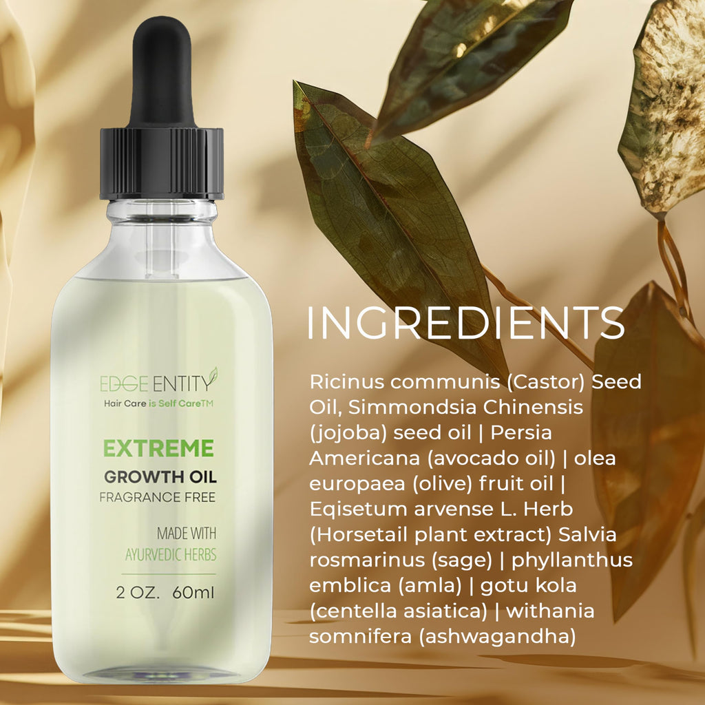 Edge Entity Extreme Growth Oil Fragrance Free